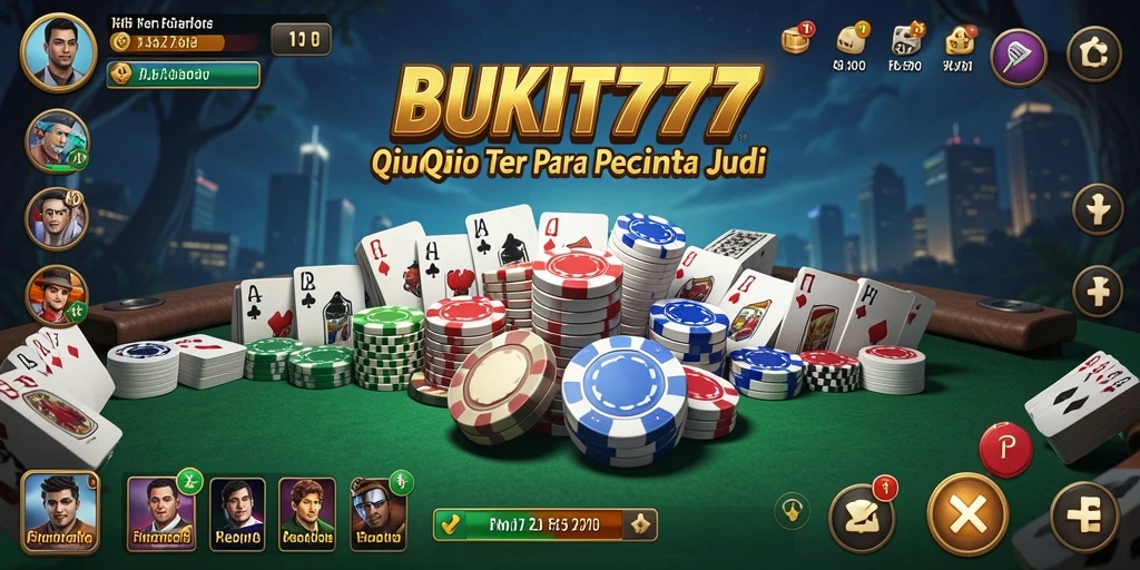 Tampilan gameplay QiuQiu yang seru dan menegangkan di BUKIT777.
