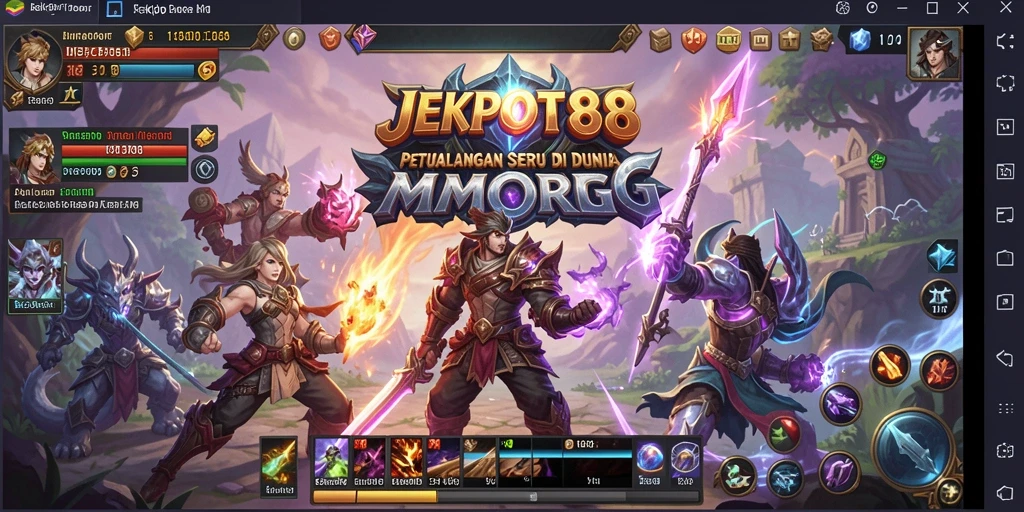 Tampilan gameplay menarik dari JEKPOT88 yang menampilkan aksi seru.