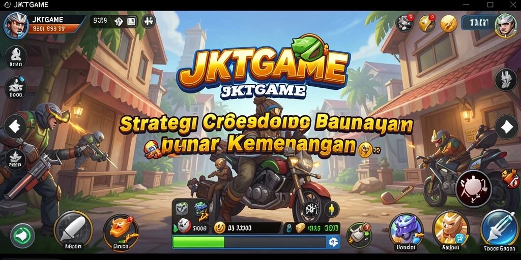 Tampilan menarik dari gameplay JKTGAME yang penuh strategi.