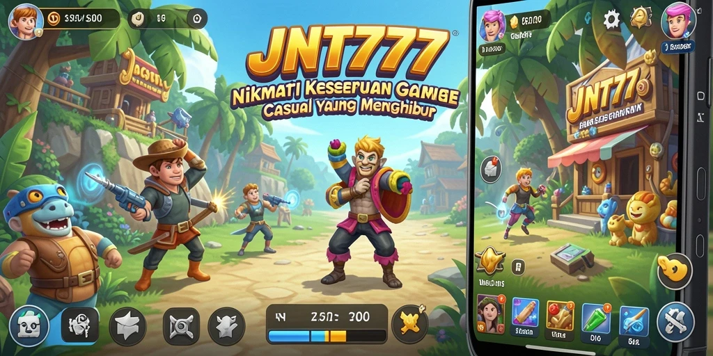 Tangkapan layar gameplay JNT777 yang penuh aksi dan kesenangan.