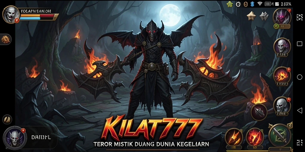 Tangkapan layar dari gameplay KILAT777 yang menegangkan dan menyeramkan.