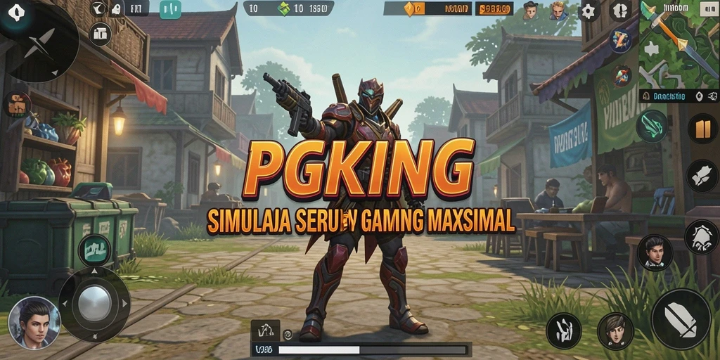 Tampilan screenshot PGKING yang menunjukkan gameplay simulation yang seru.